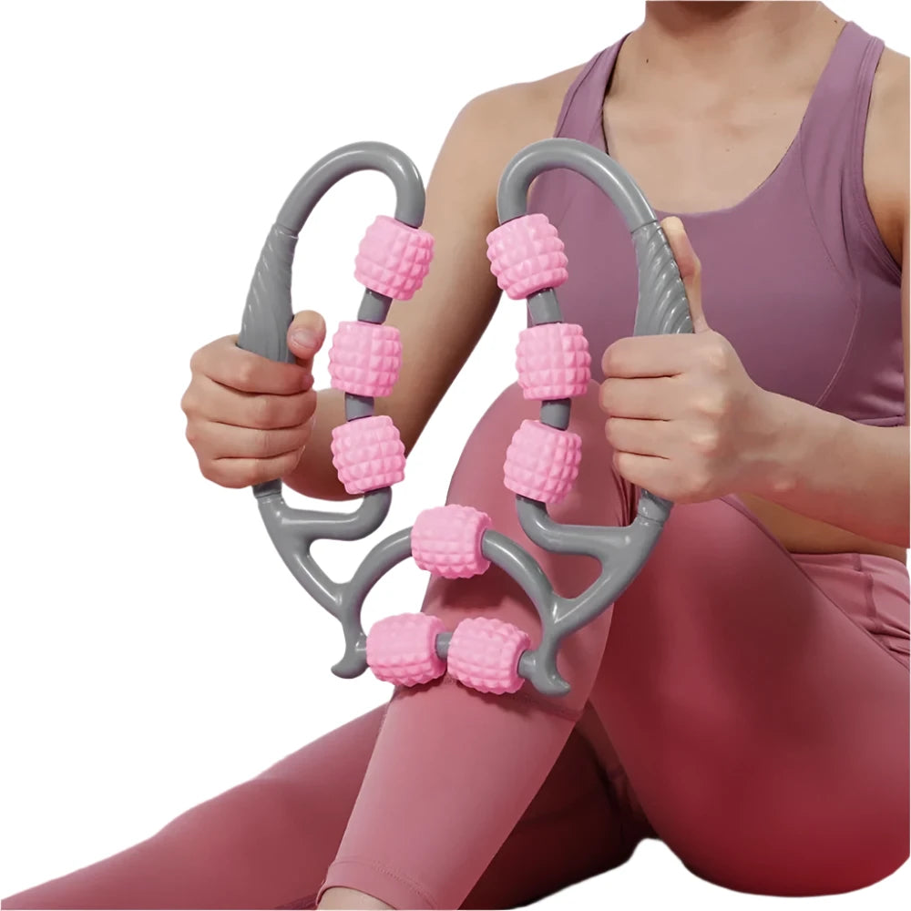 Athesoo U Shape Trigger Point Massage Roller for Skinny Arm Leg