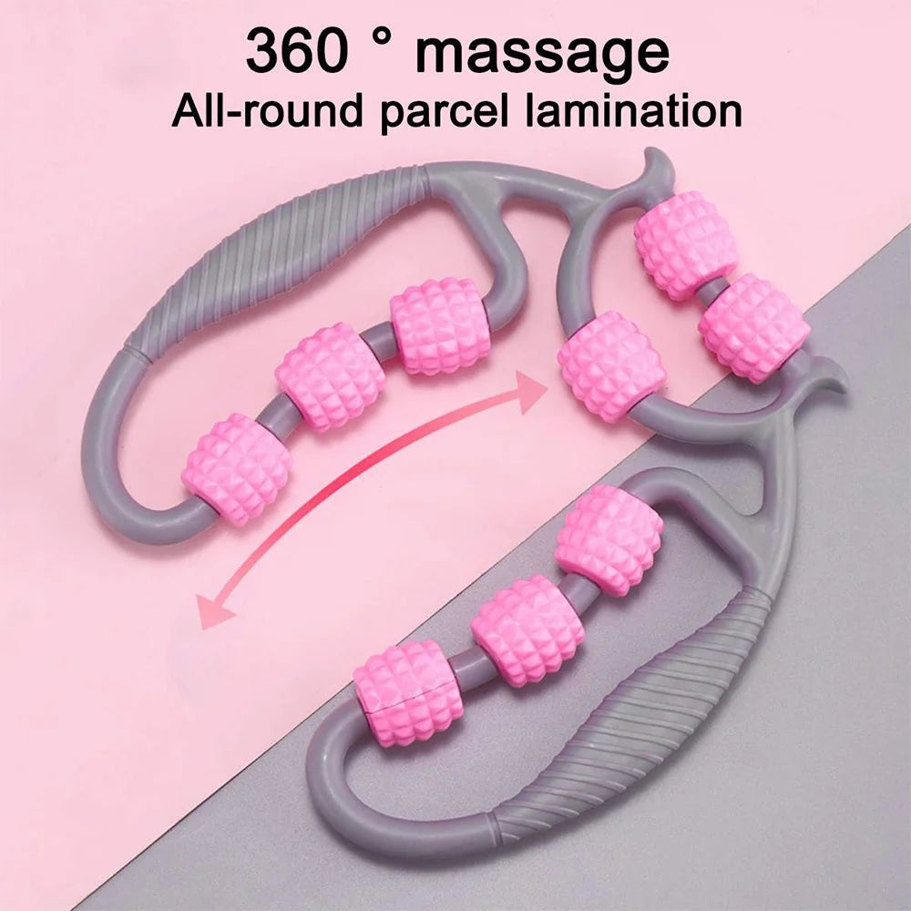 Athesoo U Shape Trigger Point Massage Roller for Skinny Arm Leg