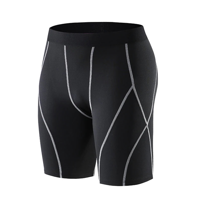 Men Sports Leggings Fitness Elastic Compression