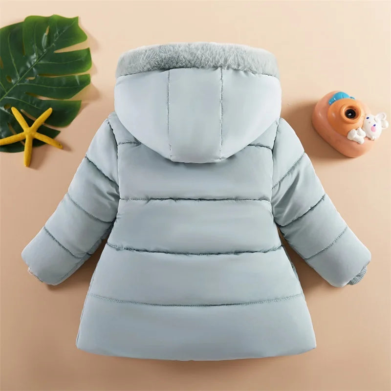 Baby Girls Padded Jackets Children Winter