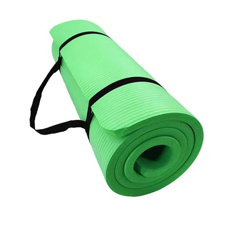 10mm Extra Thick Yoga Mat Non-slip High Density Anti-tear Fitness