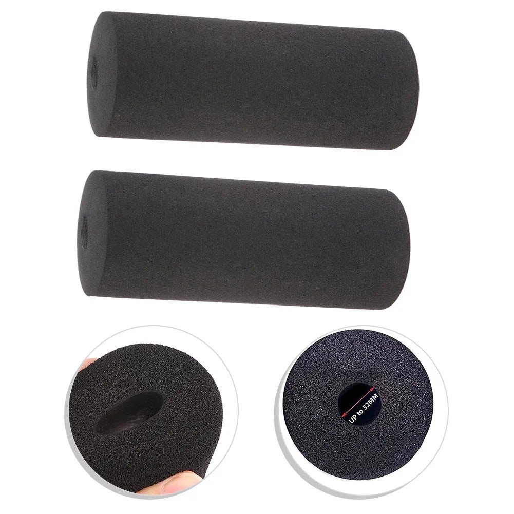 2/4Pcs Foot Foam Pads Rollers Replacement For Leg Extension