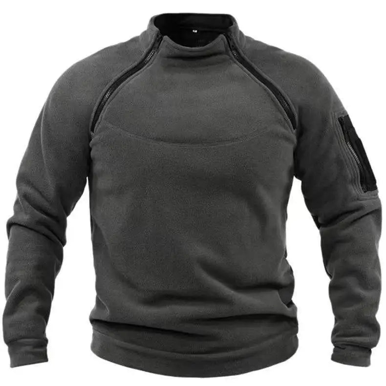 Tactical Outdoor Polar Fleece Jacket Hunting Clothes Warm Zipper