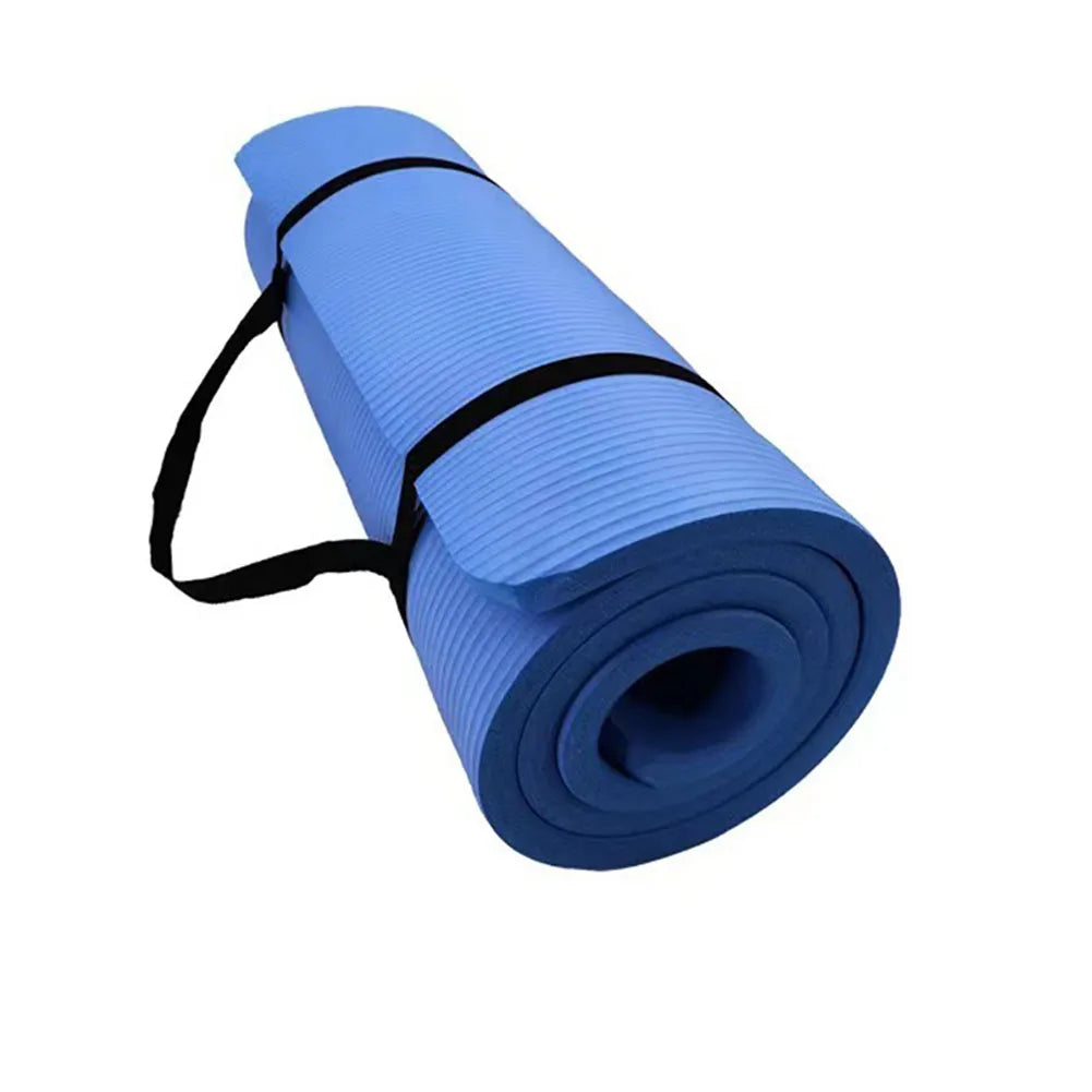 10mm Extra Thick Yoga Mat Non-slip High Density Anti-tear Fitness