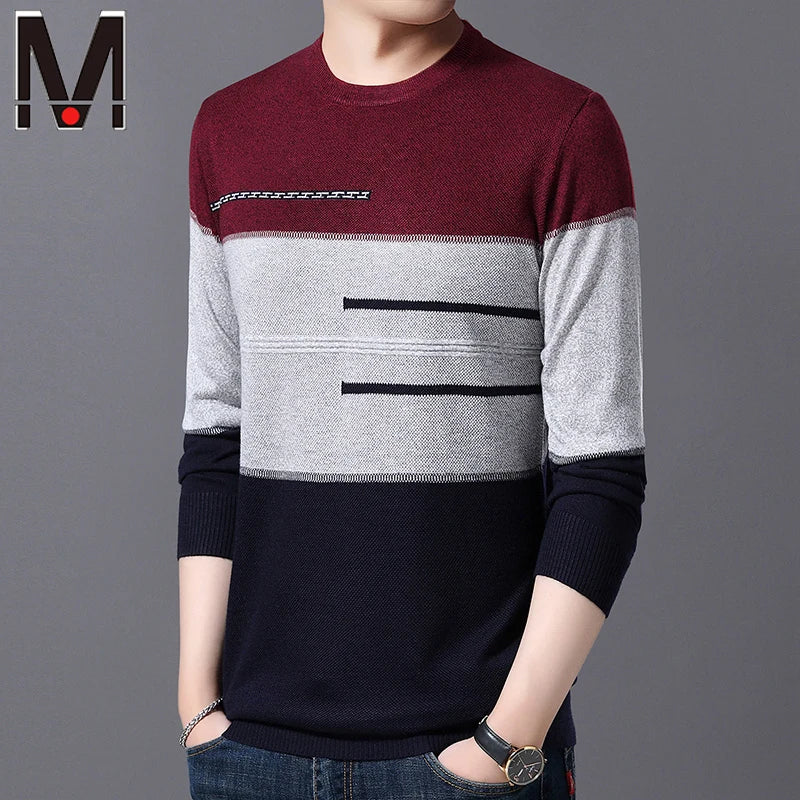 Autumn and Winter New Knitwear Fashion Men's