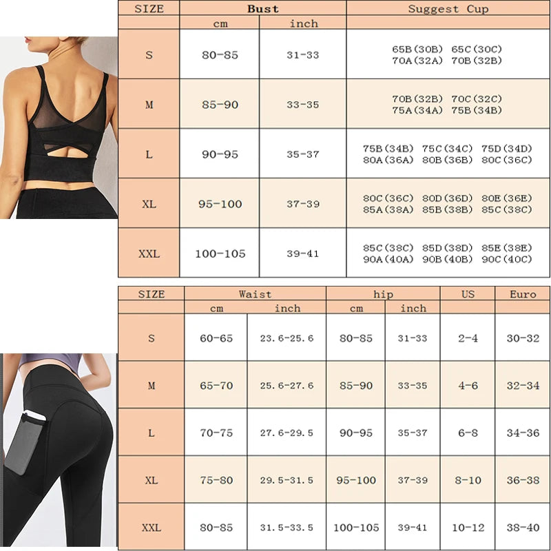 Aiithuug Yoga Bras Fitness Shirts Running Tops Sports Bras